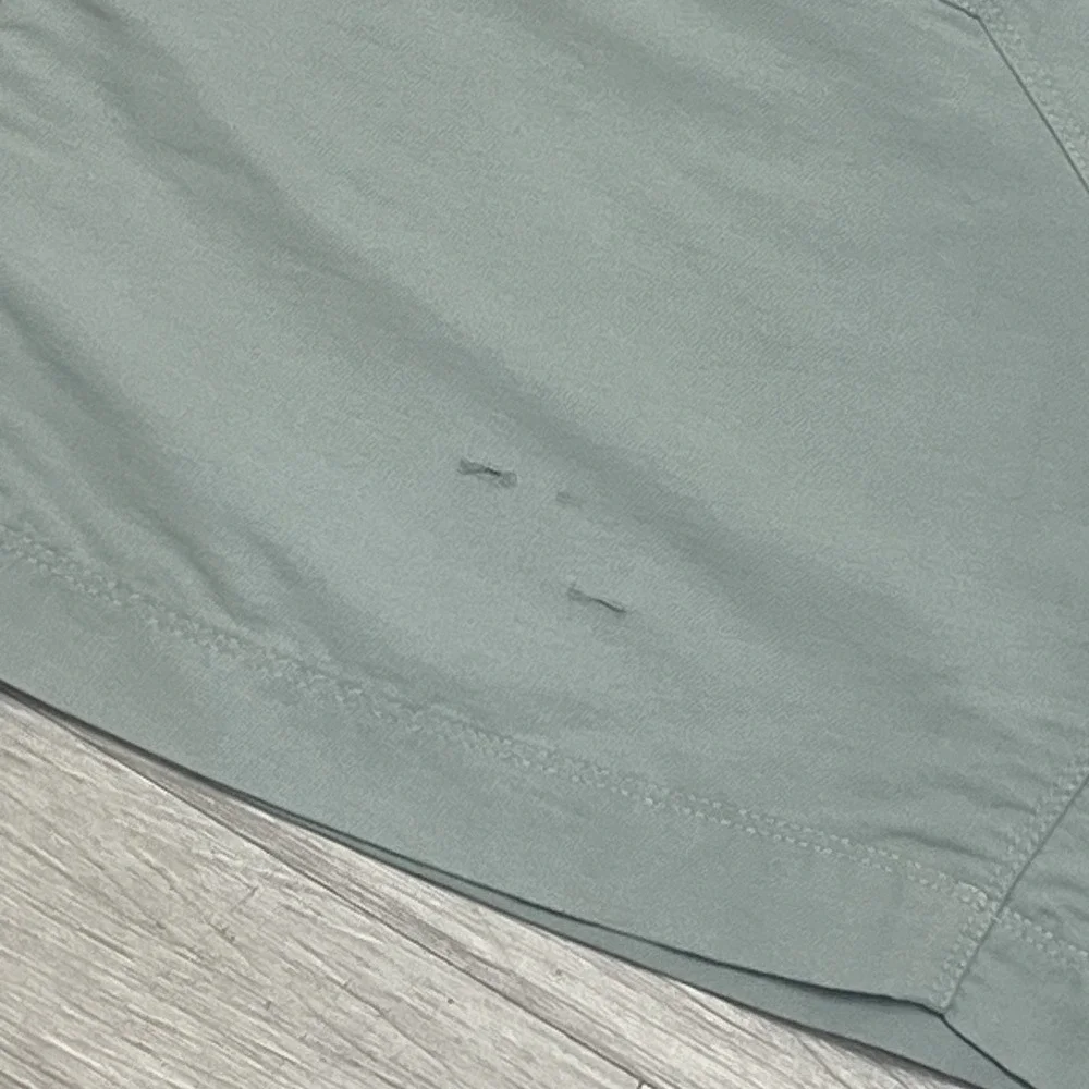 The North Face Shorts Mens 40‎ Mint Green Cargo Flat Front Outdoor Hike *Read*